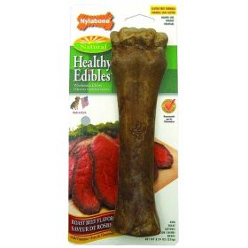 Nylabone Healthy Edibles All Natural Long Lasting Roast Beef Flavor Chew Treats 1 Count; 1ea-Souper 50 lb