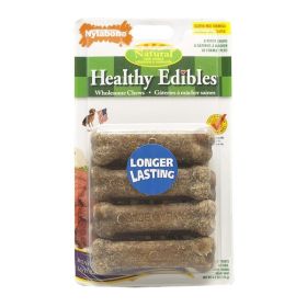 Nylabone Healthy Edibles All Natural Long Lasting Roast Beef and Chicken Flavor Chew Treats 8 Count; Roast Beef Chicken; 1ea-XS-Petite