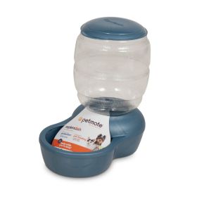 Petmate Replendish Feeder with Microban Pearl Peacock Blue Extra-Small