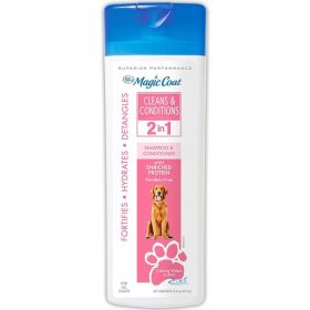 Four Paws Magic Coat Cleans and Conditions Dog 2 in 1 Shampoo and Conditioner 16 Ounces