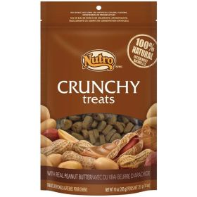 Nutro Products Crunchy Treats Peanut Butter 10 Oz