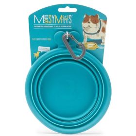 MESS D COLLPS BOWL BLU 1.5 CUP