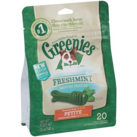 Greenies Fresh Dog Dental Treat 27 oz 20 Count Petite