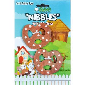 A &E Cages Wooden Pretzels Small Animal Chew Toy 1ea