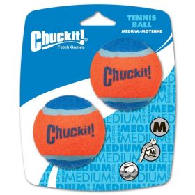 CHUCKIT D TNS BALL MD 2PK