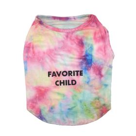 Fashion Pet Cosmo Favorite Child Tee TieDye Extra Large