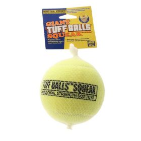 Petsport USA Giant Tuff Ball Squeak Mesh Dog Toy Assorted 4 in Giant