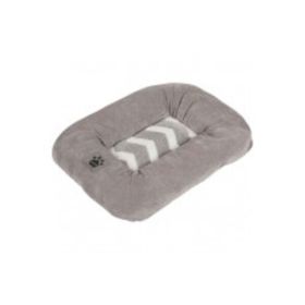 SnooZZy Zig Zag Low Bumper Kennel Dog Mat Grey Extra Small