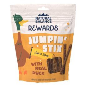 Natural Balance Pet Foods Rewards Jumpin' Stix Dog Treats Duck, 1ea/10 oz