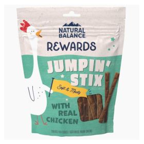 Natural Balance Pet Foods Rewards Jumpin' Stix Dog Treats Chicken, 1ea/4 oz