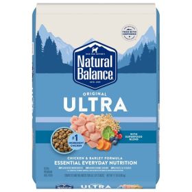 Natural Balance Pet Foods Ultra Dry Dog Food Chicken, 1ea/11 lb