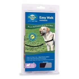 PetSafe Easy Walk Dog Harness Black/Silver, 1ea/MD/LG