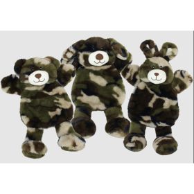 Berman Buddies (Camouflage) Size: 15"(Dog, Bear and Rabbit)