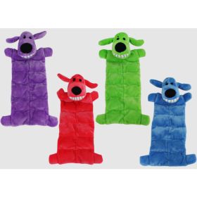 Loofa  Squeaker Mat - 13 Squeakers!(Assorted Colors) Size: 12"