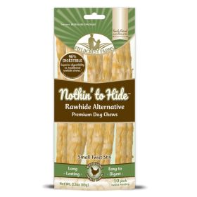 Fieldcrest Farms Nothin To Hide Twist Stix Dog Treat 2.3 oz 10 Pack