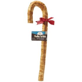 Fieldcrest Farms Nothin To Hide Candy Cane Beef Dog Treats 18in