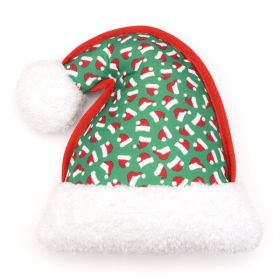 : WORTHY D SANTA HAT LG