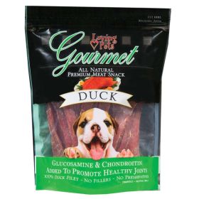 Loving Pets Gourmet Duck Filet Strips Dog Treats 3 oz