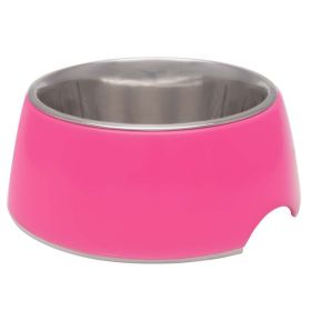 Loving Pets Retro Bowl Hot Pink Extra Small