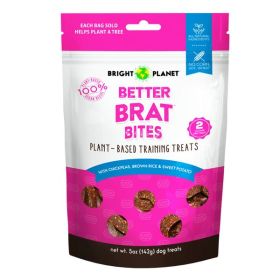 Bright Planet Pet Better Brat Bites Dog Treat 1ea-5 oz