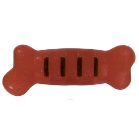 Starmark Flex Grip Treat Ringer Bone Red; 1ea-LG